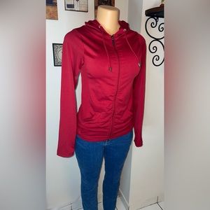 HOODIE STRECH RED SIZE L